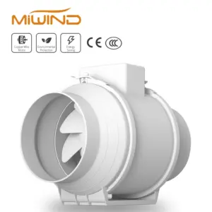 Wholesale Customizable Electric Wall Grow Tent Axial Flow Ventilation Fans for Hydroponic Systems