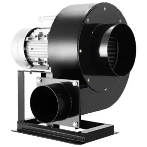 120W Flange Bracket 220V Silent Radial Fan DF Centrifugal Blower Kitchen Smoking Ventilation Industrial Dust Removal