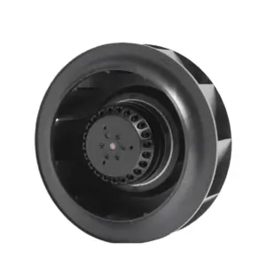 190 mm AC Motor High Pressure High Cfm Backward Curved Centrifugal Impeller Radial Blower Fan