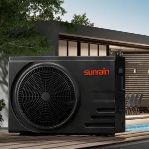 2025 Popular DC Inverter Monoblock Sunrain Multiple Colors Styles Available R32 Swimming Pool Heat Pump Water Heater 7KW - 35KW