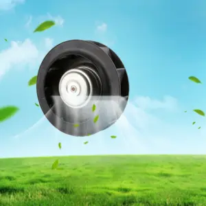 220mm 24V 48V High Efficiency Brushless DC Motor Wall Mounted Radial Centrifugal Fans for Spray Dryer Paint OEM Customizable