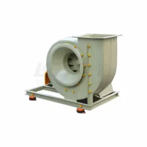 4-72 FRP AC Fire Smoke Exhaust Single Suction Radial Air Blower Custom Cooling Ventilation Centrifugal Fans