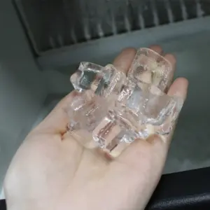 80kg 300kg Fully-automatic Round Ice Maker Gourmet Ice Machine Commercial Cylindrical Ice Maker Machine