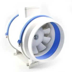 AC EC Silent Quiet 4 8 10 12 Inch Variable Speed Reversible Blower Inline Duct Fan