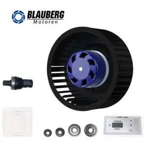 Blauberg 230V IP55 Waterproof External Rotor Motor Iron 160mm Diameter Duct Centrifugal Fan CE Certified CCC RoHS Certified OEM