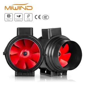 Cheap Price OEM Supplier Inline Duct Fan Silent Pipeline Fan with Plastic Blade Customizable ODM Support