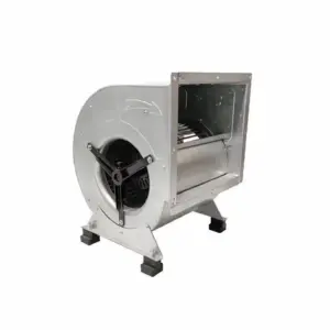 Double Inlet Radial Centrifugal Fan HVAC Units Ball Bearing External Rotor Steel Blades 220V AC Motor Fan Restaurant Industries