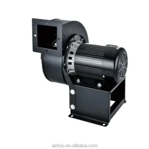 Industrial 220V AC Exhaust Fan Low Noise Multi-wing Air Centrifuge Radial Vents Stainless Steel Blades for Duct Ventilation OEM