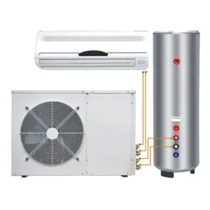 JUMBO All in One Domestic High Temperature Hot Water Heat Pump Water Heater R290 All in One Heat Pump