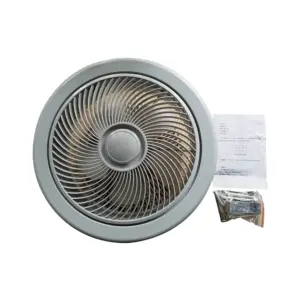Modern Hotel Use Elevator Car Top Round Cross Flow Ventilation Fan Spare Parts Iron & Plastic