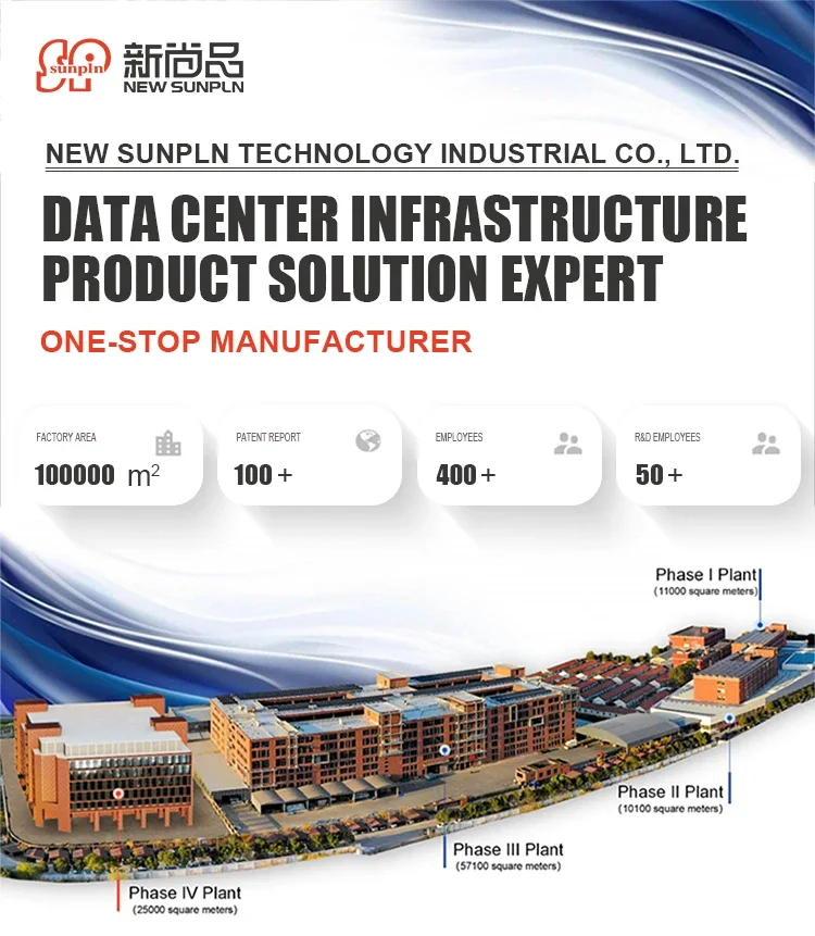 Top selling 19 inch IT data center smart rack control.jpg