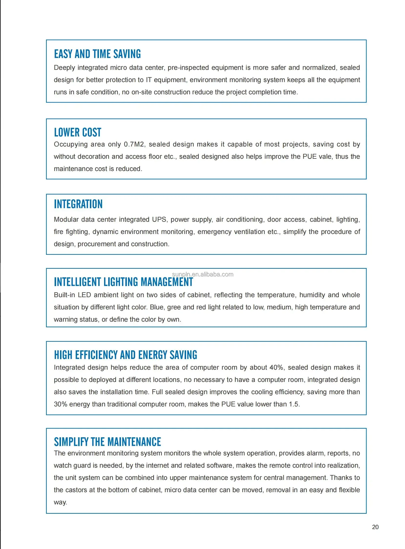 Liquid Cooling Rack HighPower Small Modular Data Center HPC Clusters Liquid Cooling Systems