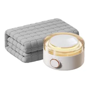 Double Electric Blanket with Water Circulation Fireproof Low Noise Rotary Knob Control Fireproof Electric Blanket