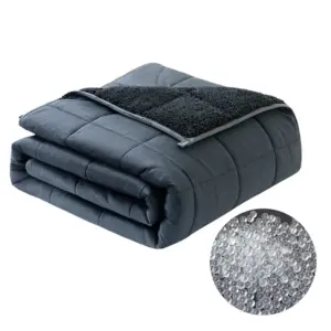 Factory Price Heavy Fleece Winter Blanket with Glass Bead Heated and Portable for Home Travel Airplane Use Plain Woven Style