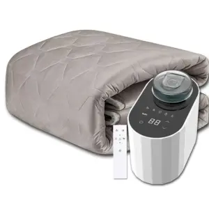 ISO9001 Certified High Quality Water Heating Blanket Electric Heated Blanket Warm Water Mattress with Remote Control
