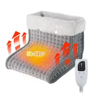 Intelligent Temperature USB Foot Warmer Portable Winter Eco-Friendly Electrical Washable Foot Warmer Blanket Warmer for Foot