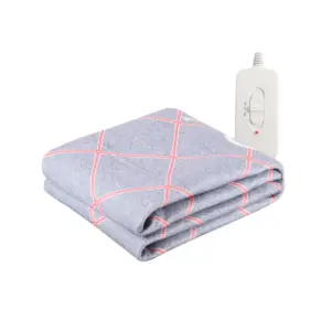 Modern Pattern Design 415G Electric Under Blanket Heating Bed,handbag Woven Bag Package Cheap Electric Blanket As a Winter Gifts